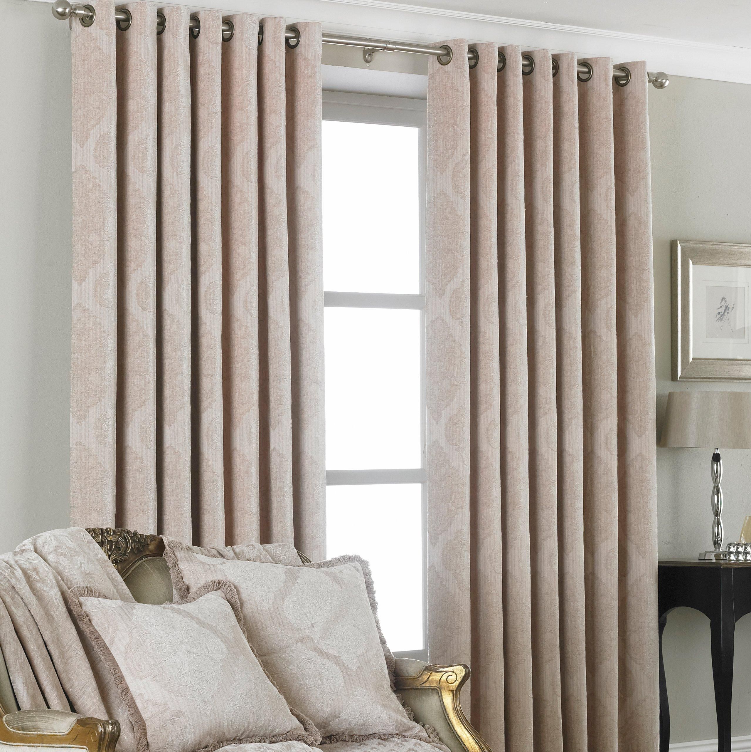 Winchester Damask Eyelet Curtains