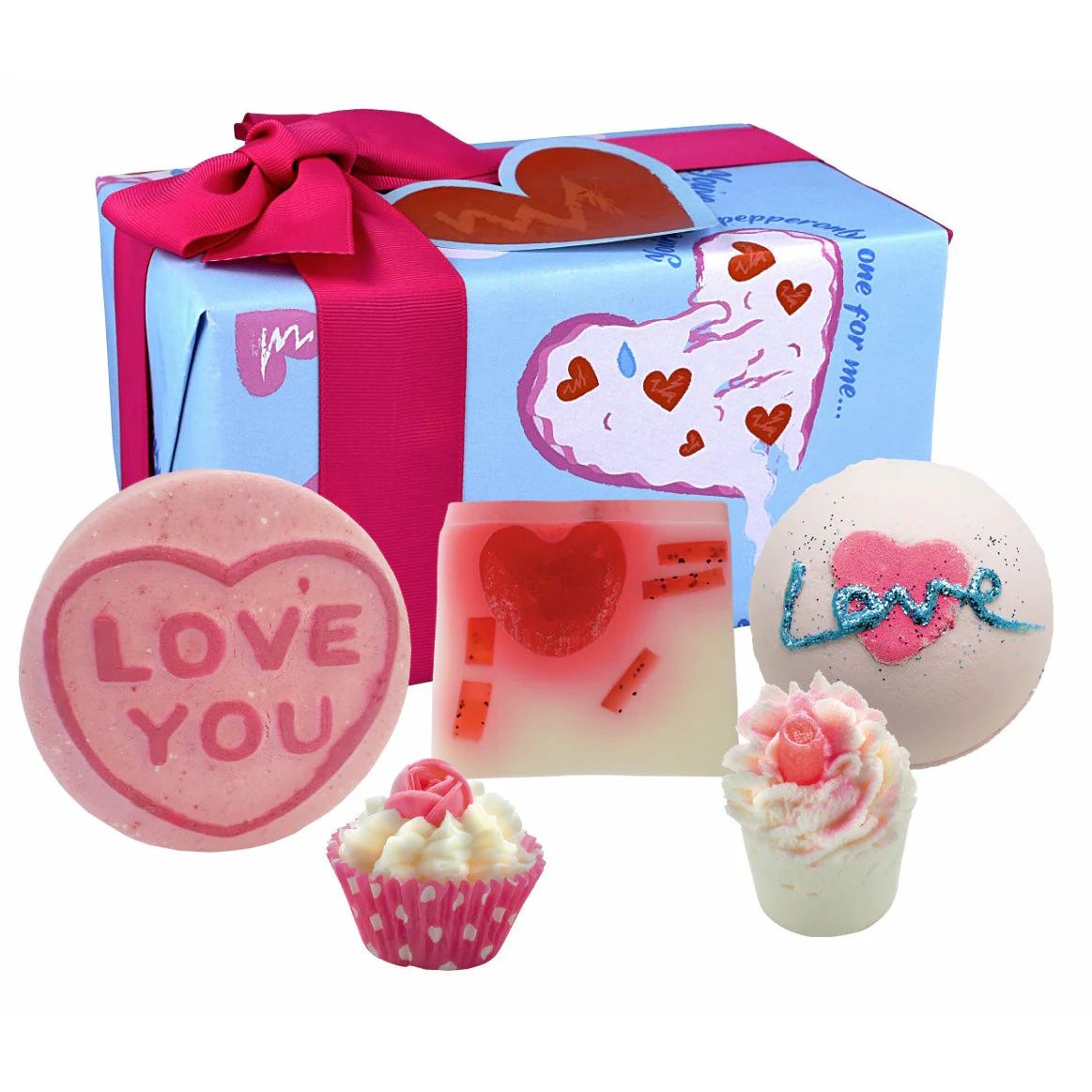 Love You To Pizza Bath Bomb & Body Gift Set