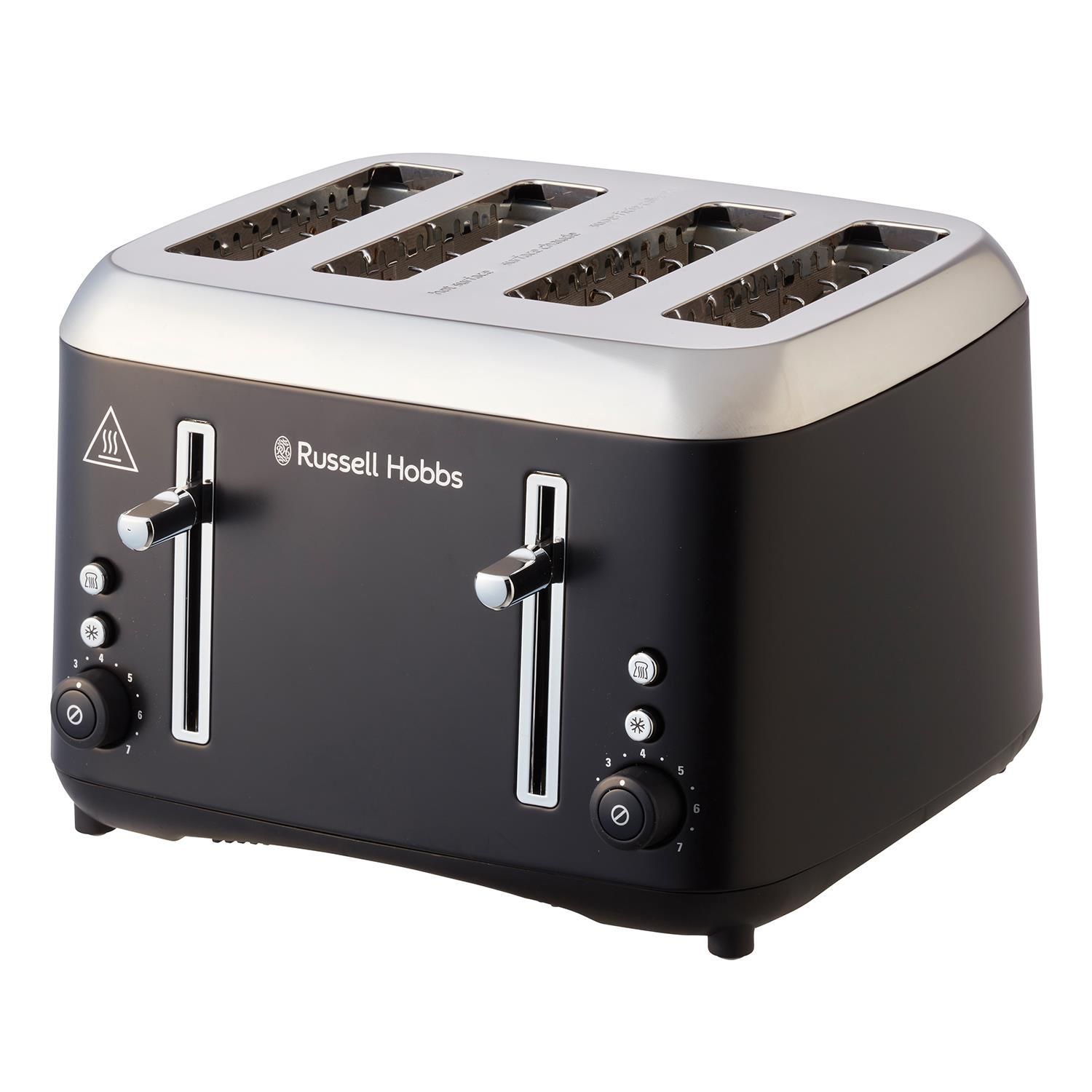 Addison 4 Slice Toaster Matte Black