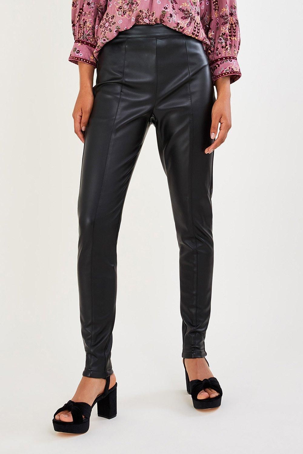 'Lillian' PU Trousers