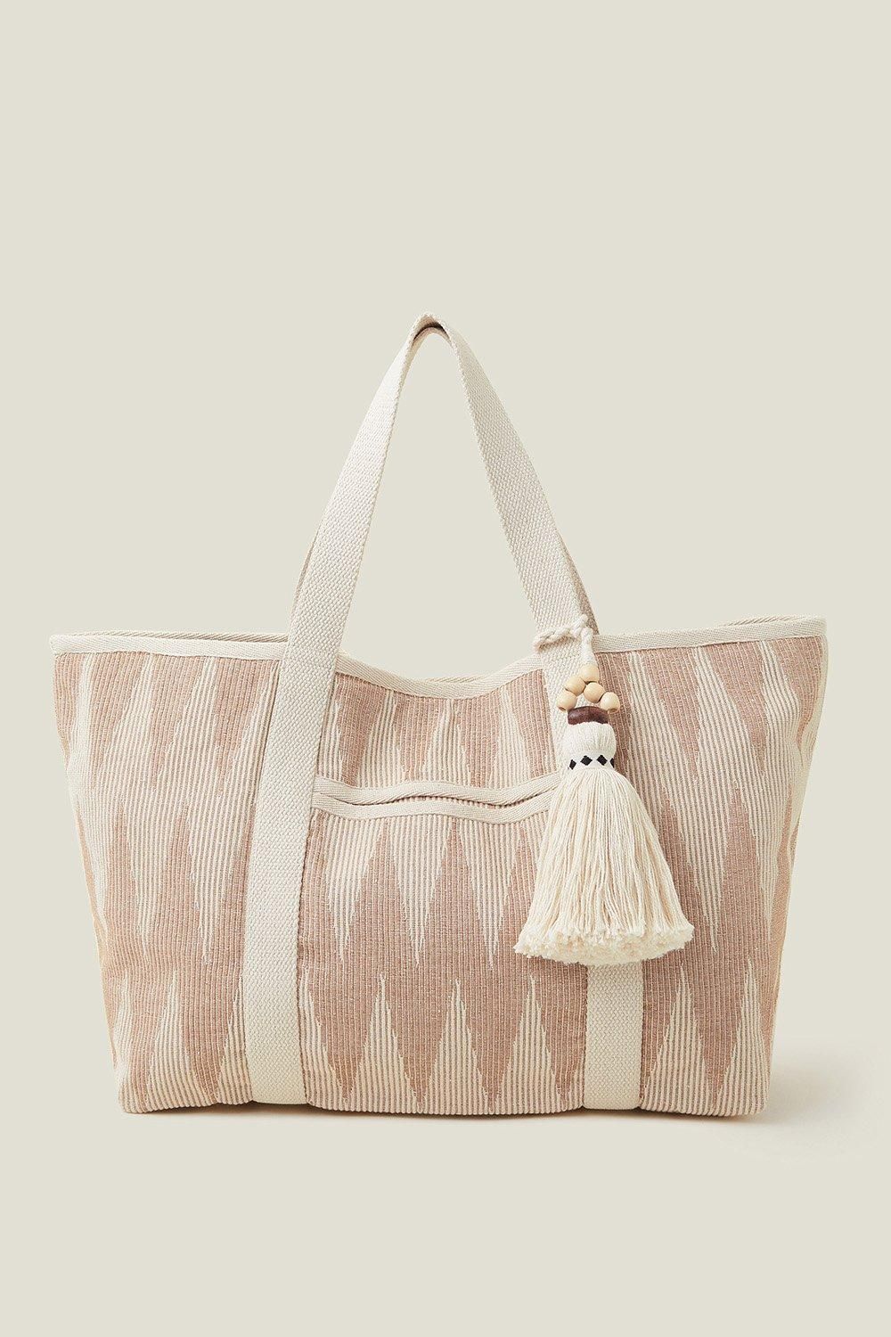 Chevron Beach Bag