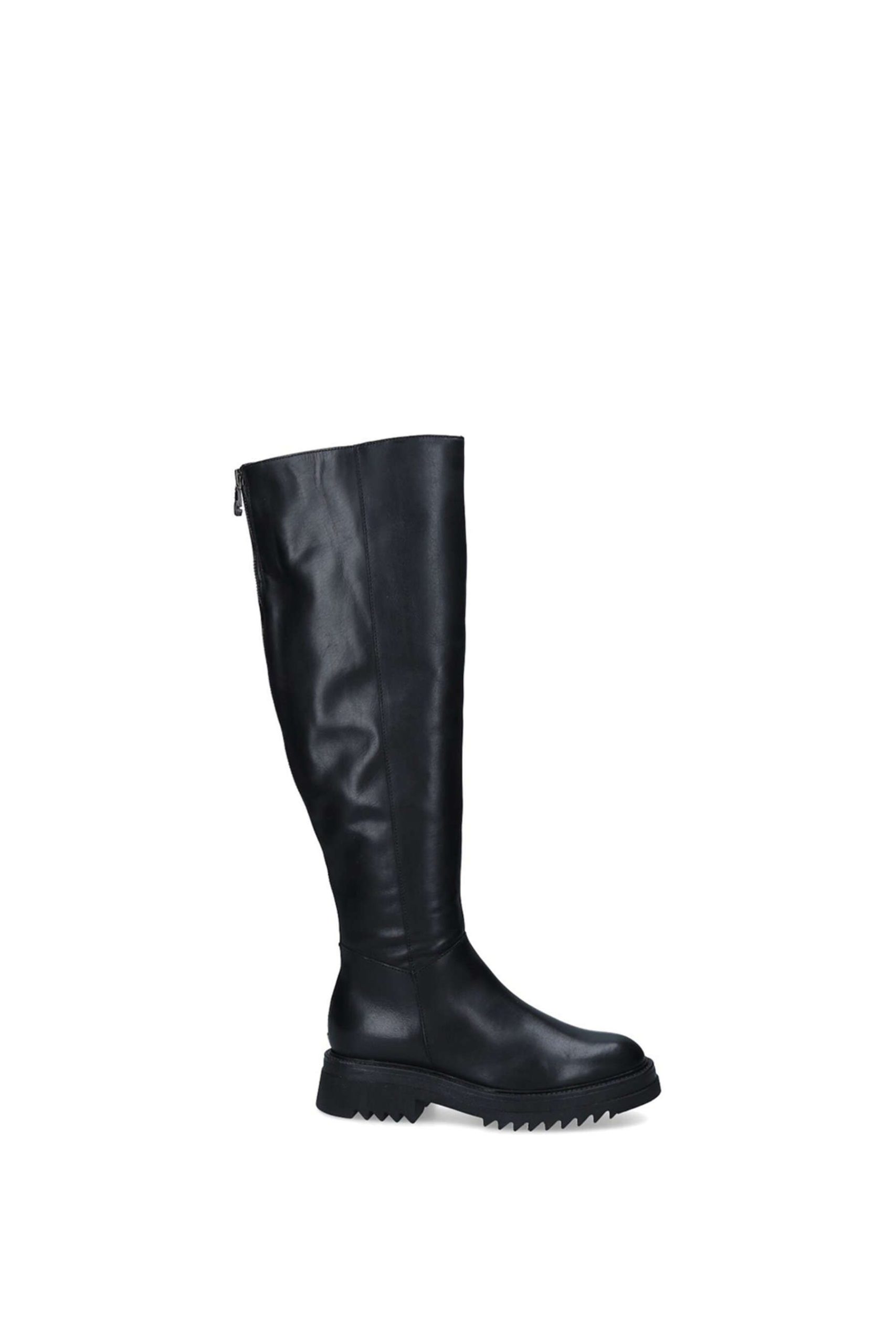 'Strong Knee High' Leather Boots
