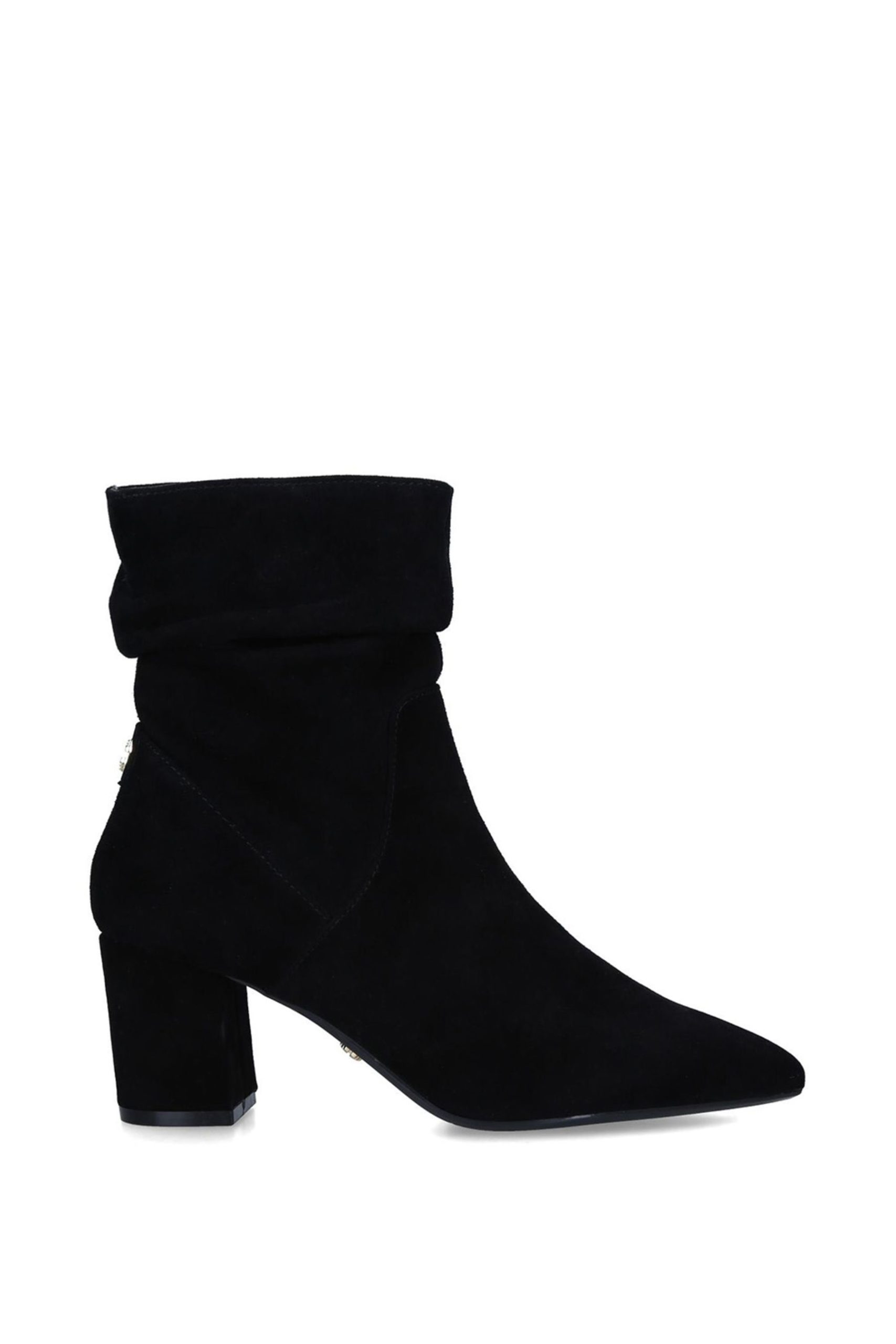 'Admire Low Slouch' Leather Boots
