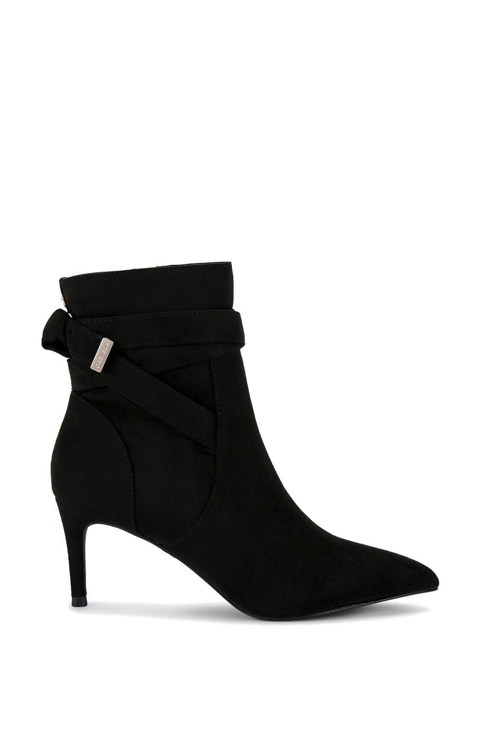 'Tempt Stiletto' Fabric Boots