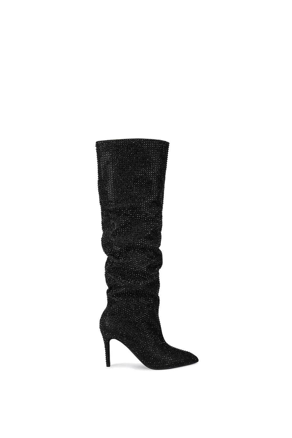 'Amore Knee' Fabric Boots
