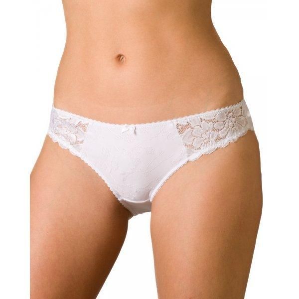Three Pack Serenity Jacquard High Leg Briefs
