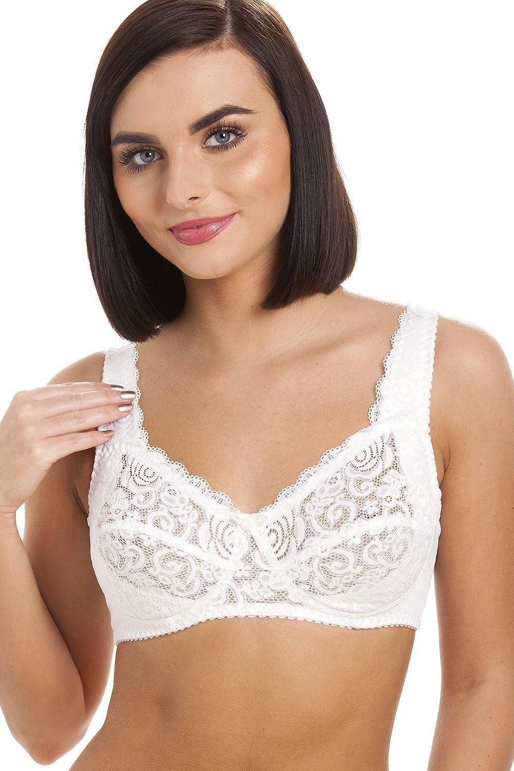 Non Wired Soft Cup Lace Bra