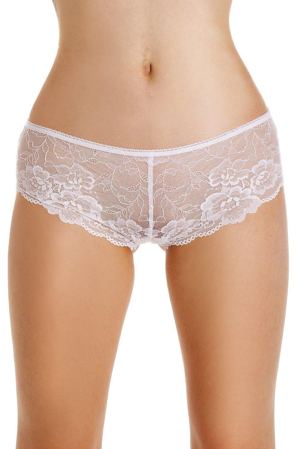 Three Pack Floral Lace Shorts