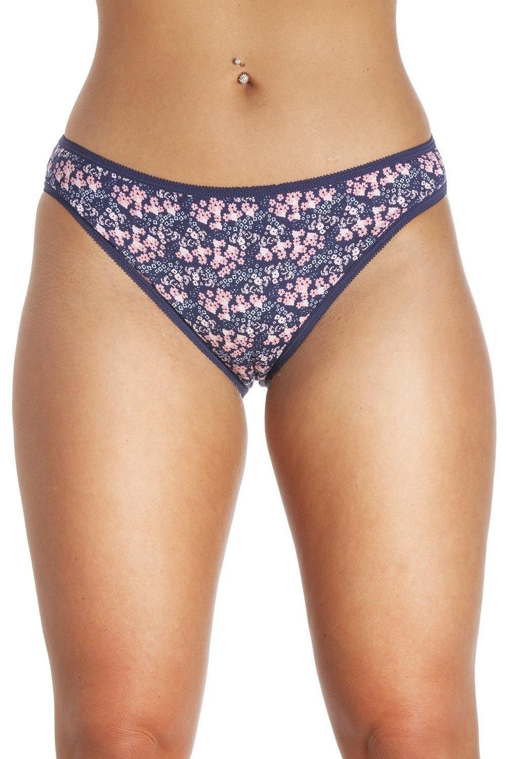 Four Pack Mixed Hi Leg Briefs