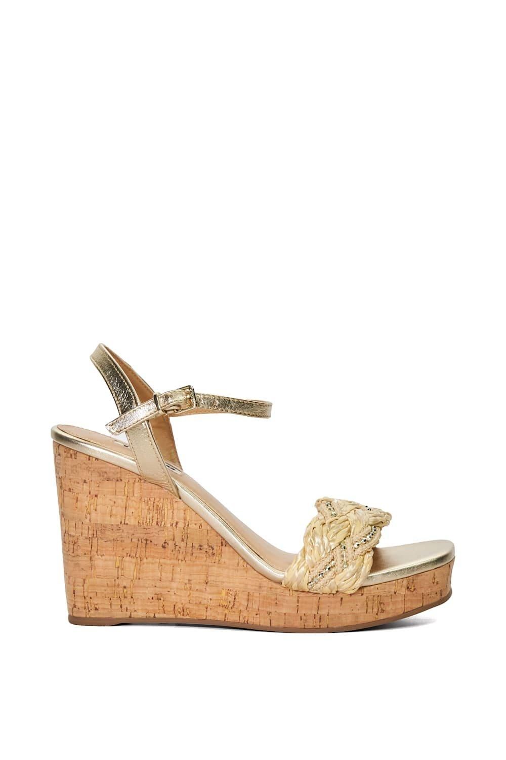'Kastle' Leather Wedges