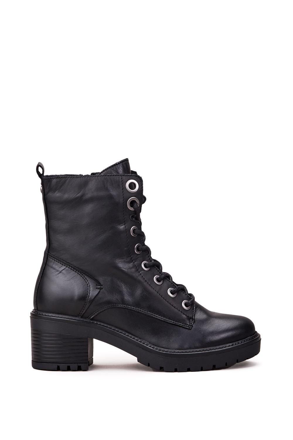 'Bellzie' Leather Ankle Boots