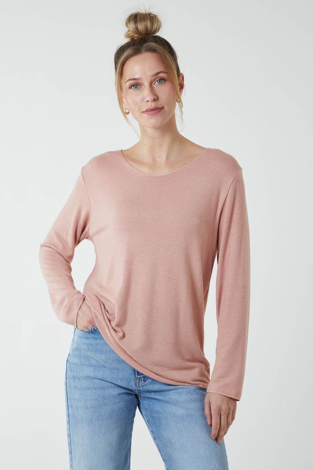 Basic Soft V Neck Jumper