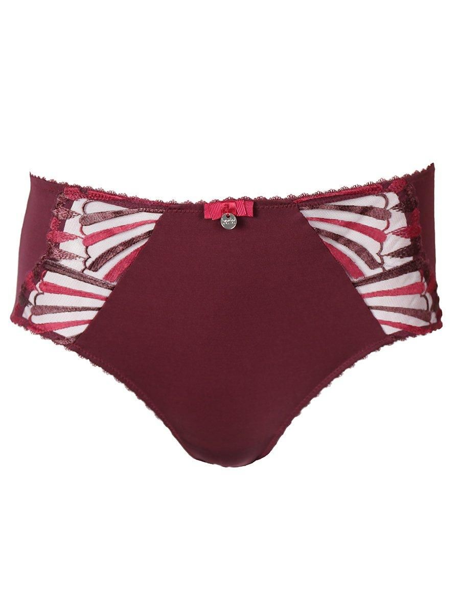Embrace Midi Brief - Burgundy