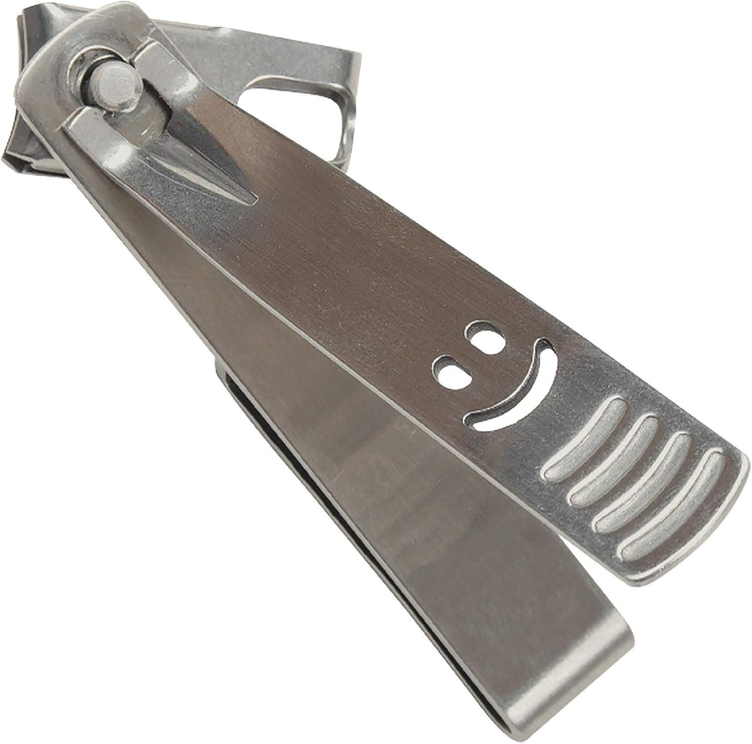 Adjustable Smiley Face Toenail Clippers with 360 Degree Swivel Head