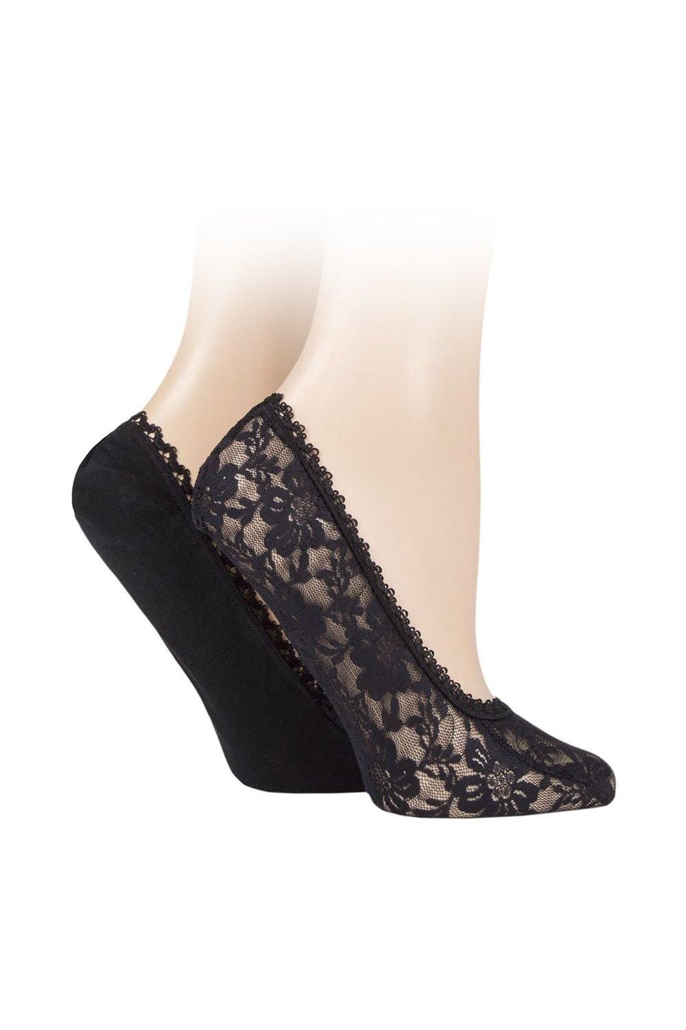 2 Pair Lace and Wrapover Shoe Liners