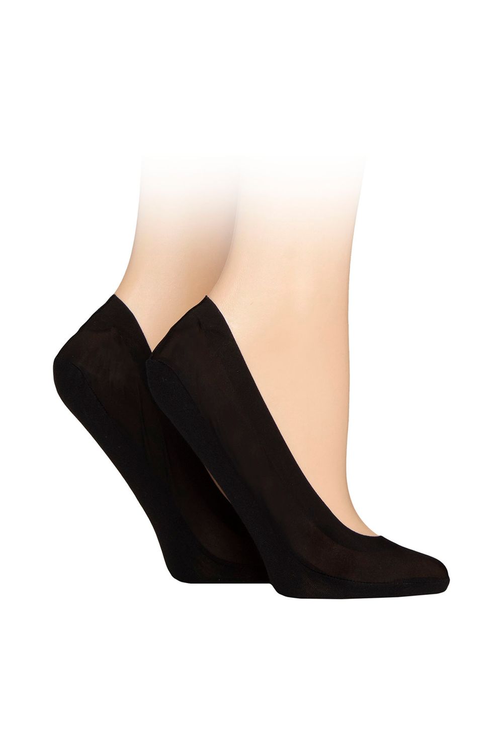 2 Pair Smooth Nylon Shoe Liners