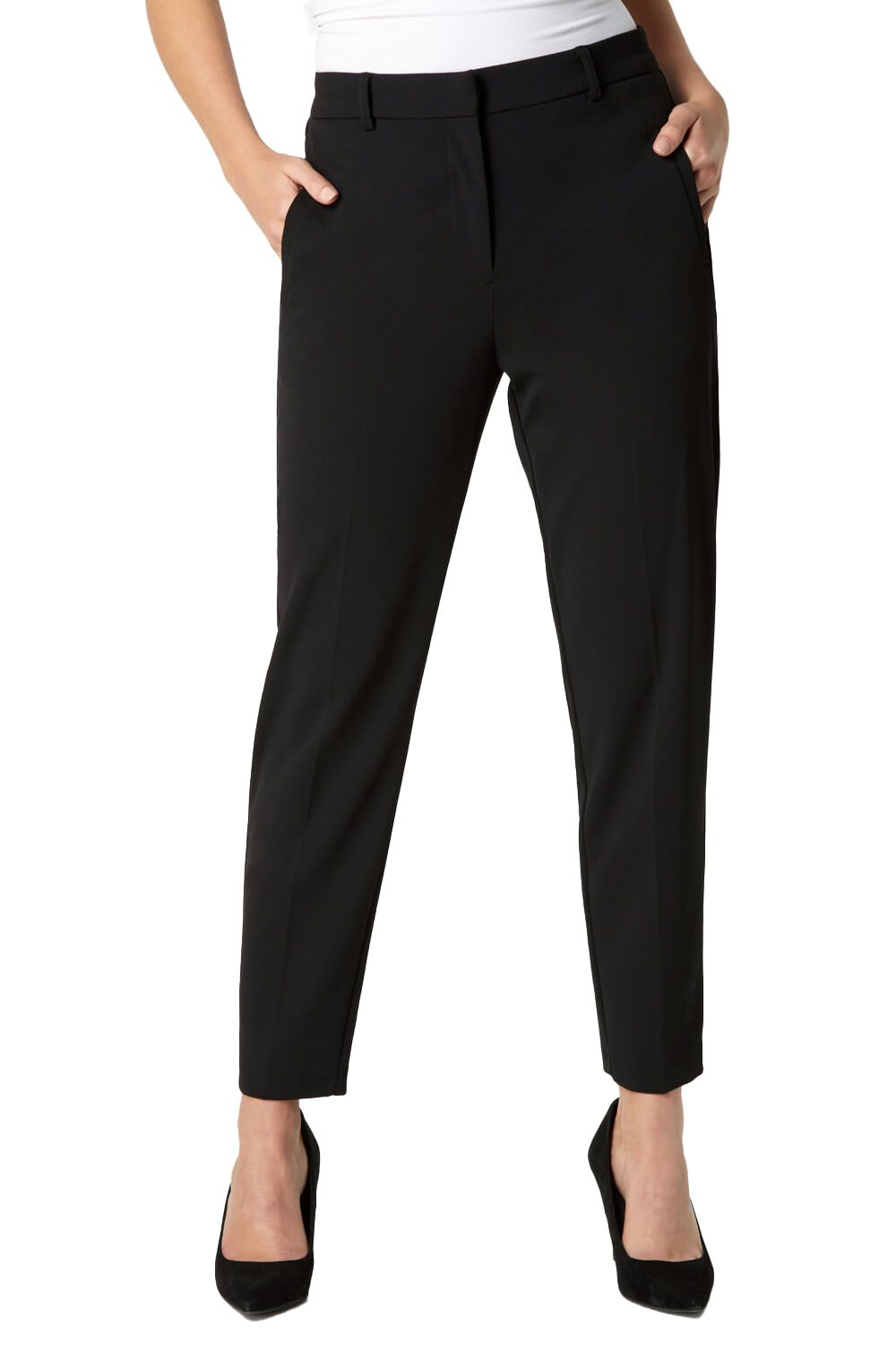 Short Straight Leg Stretch Trouser