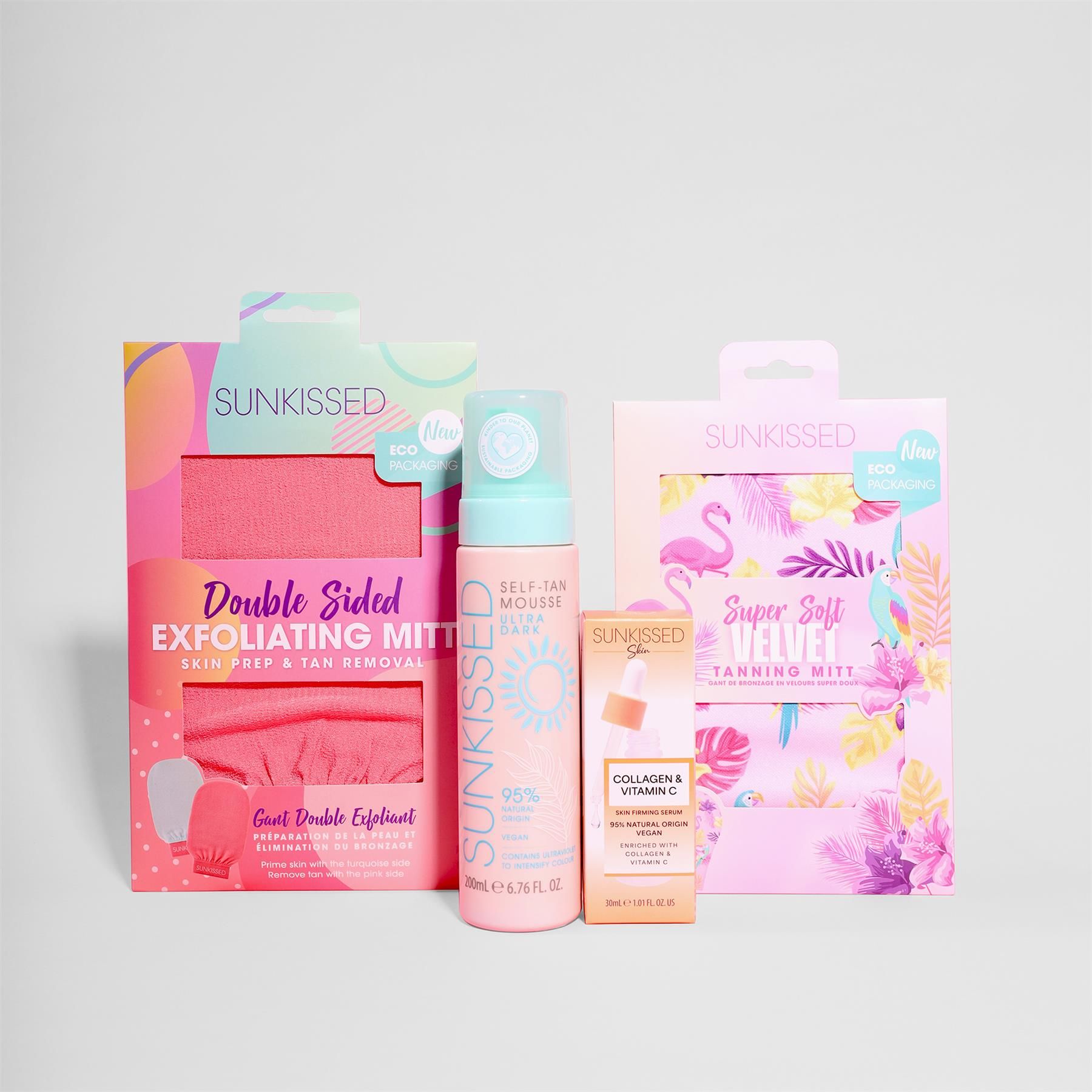 Ultra Dark Tan Set - Tan 200ml, Mitt, Serum 30ml