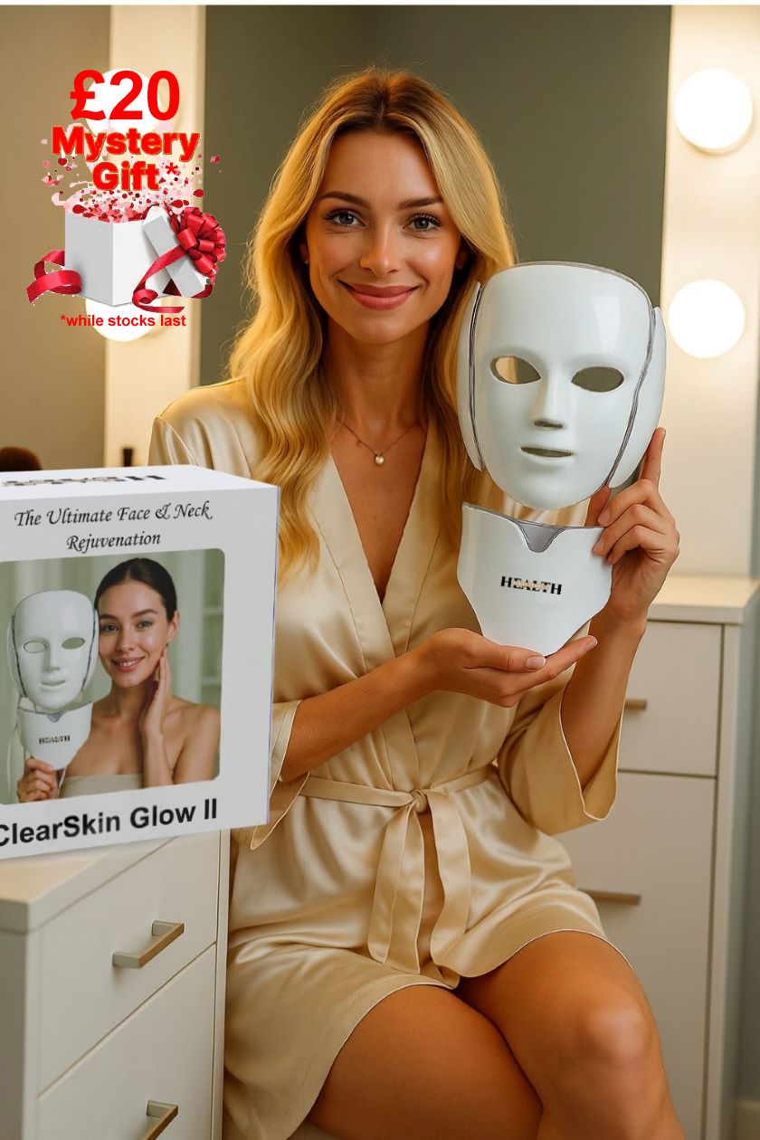 ClearSkin Glow II LED Mask for Anti-Ageing & Reducing Wrinkles