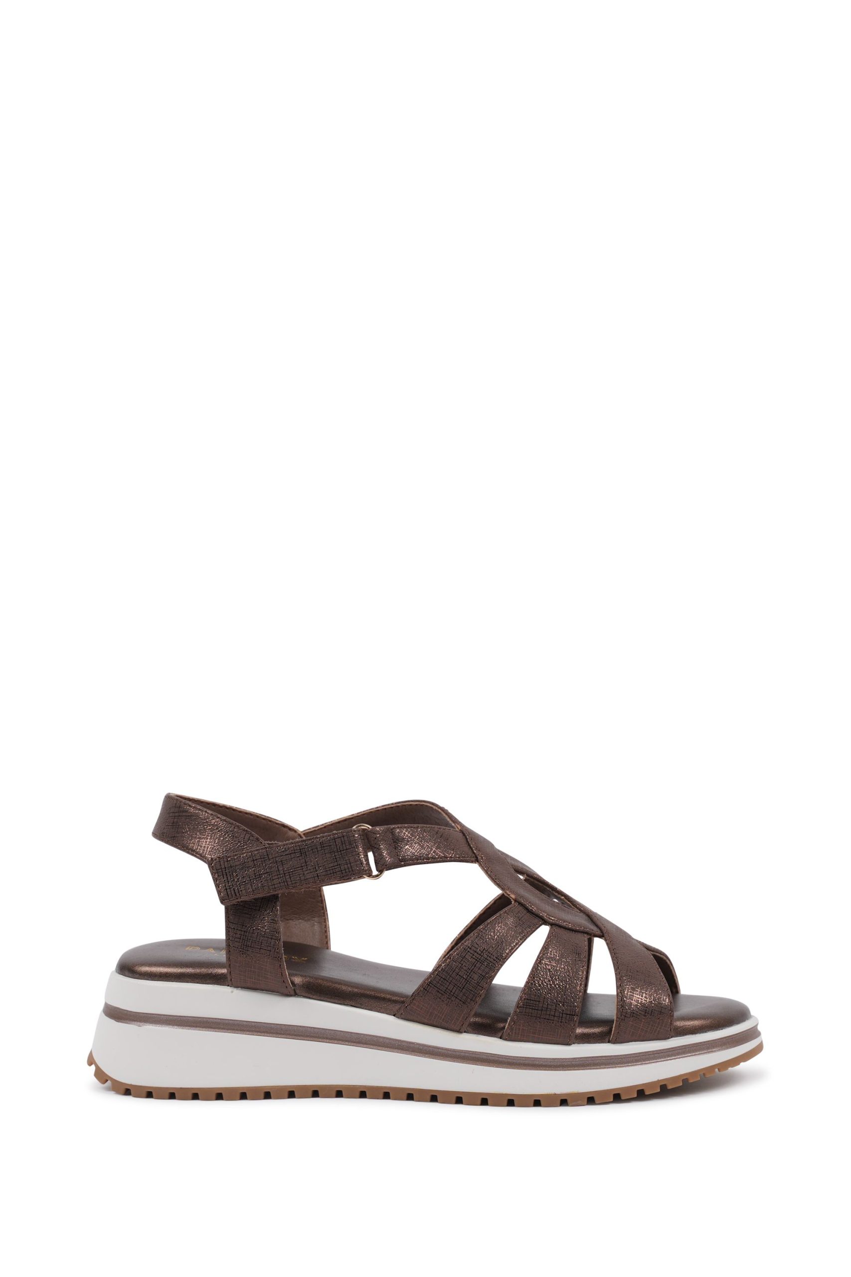 Vera Comfort T-bar Wedge Sandals