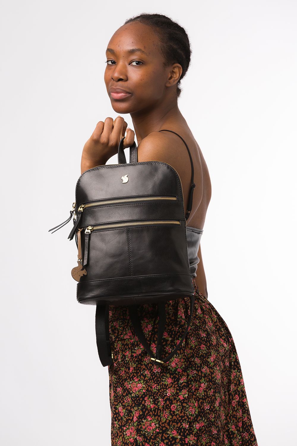 'Francisca' Leather Backpack