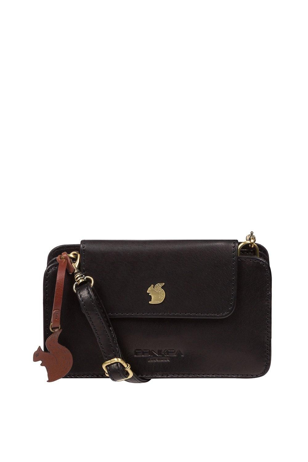 'Little Wonder' Leather Cross Body Clutch Bag