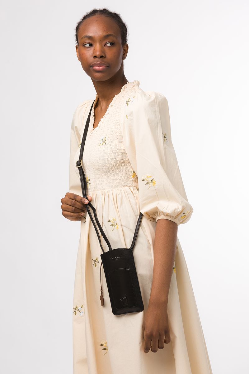 'Siren' Leather Cross Body Phone Bag