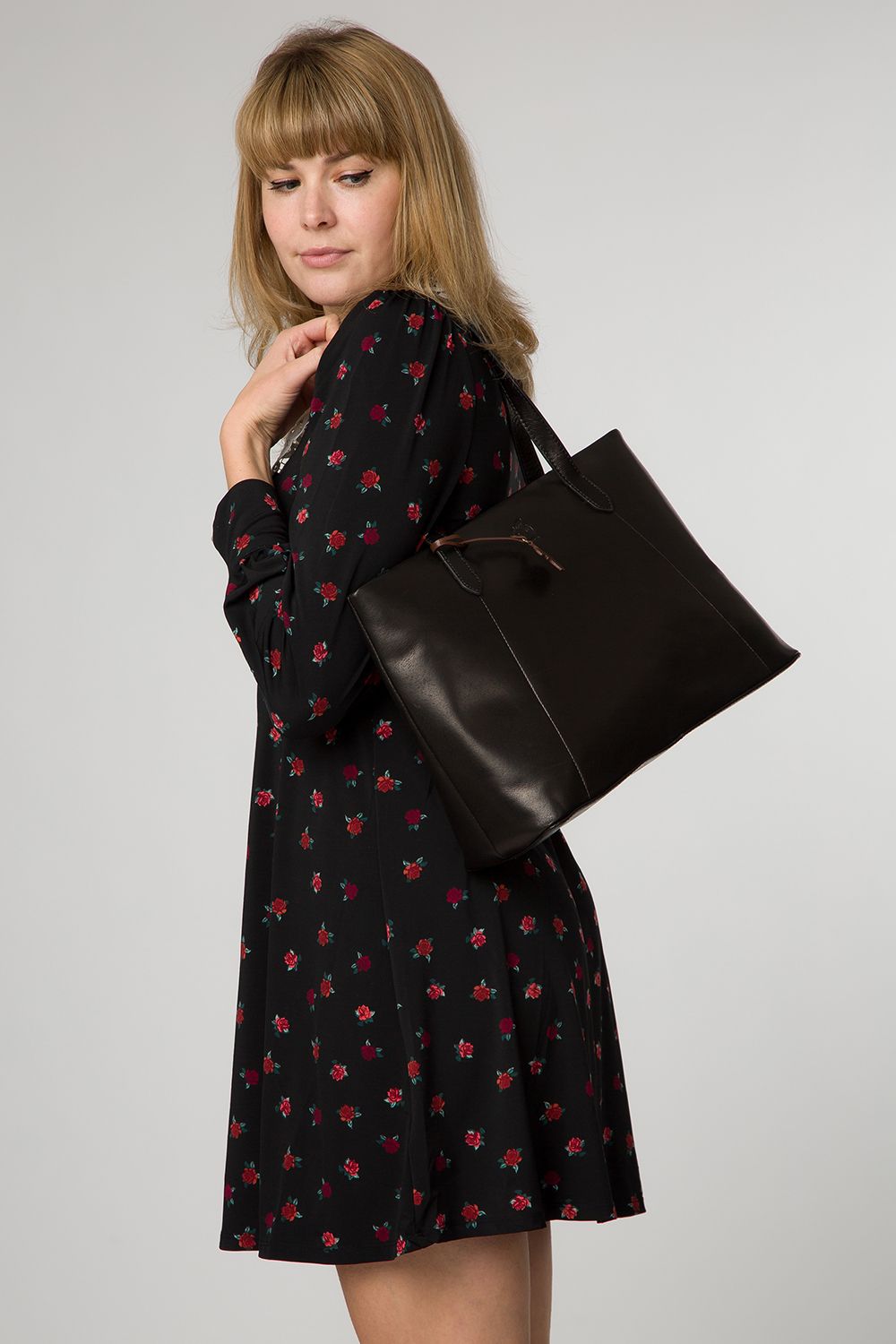 'Enola' Leather Tote Bag