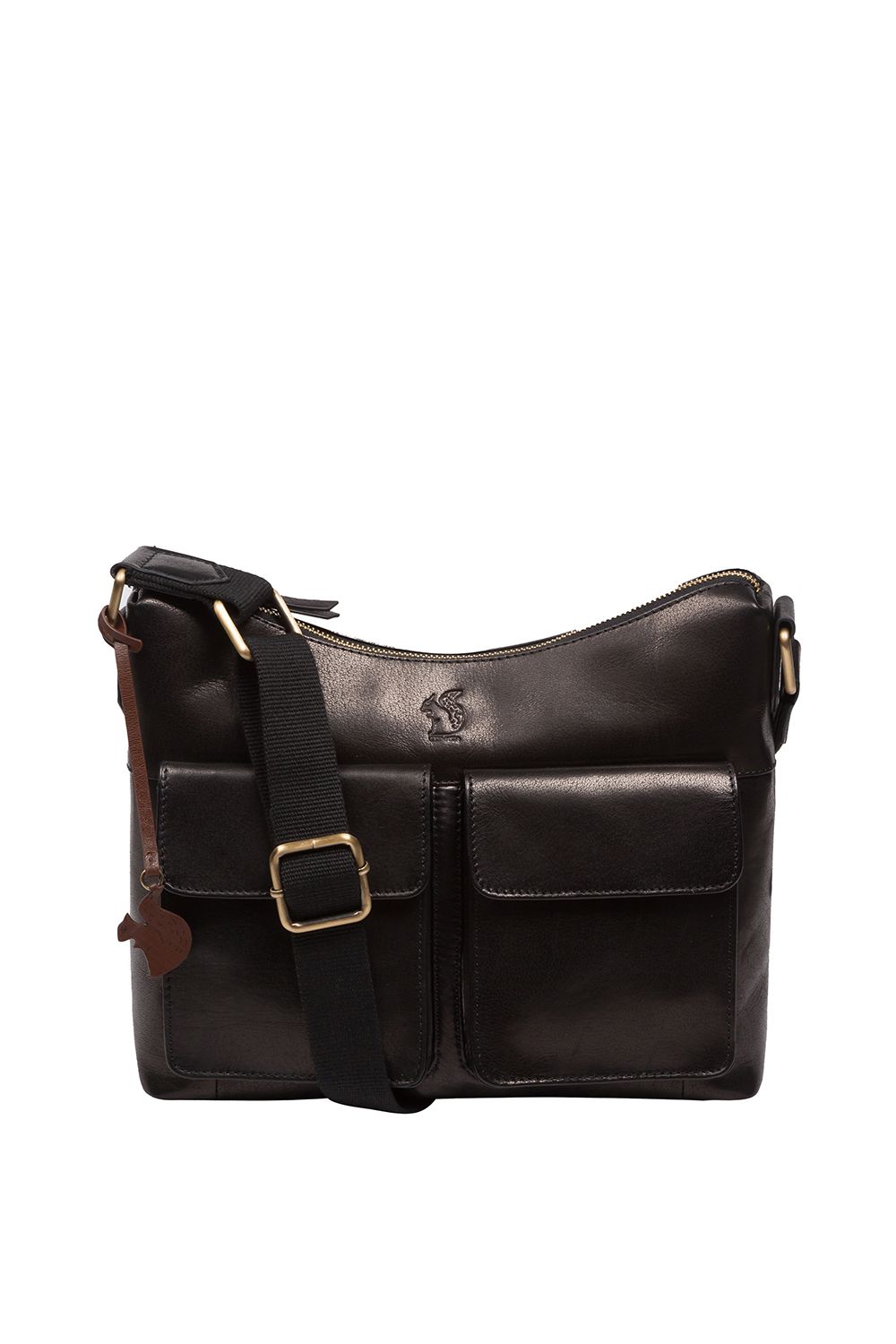 'Aimee' Leather Shoulder Bag