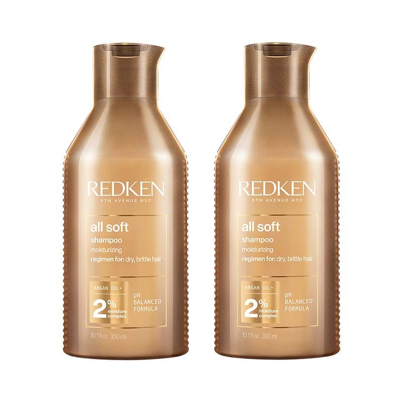 Redken All Soft Shampoo 300ml Double