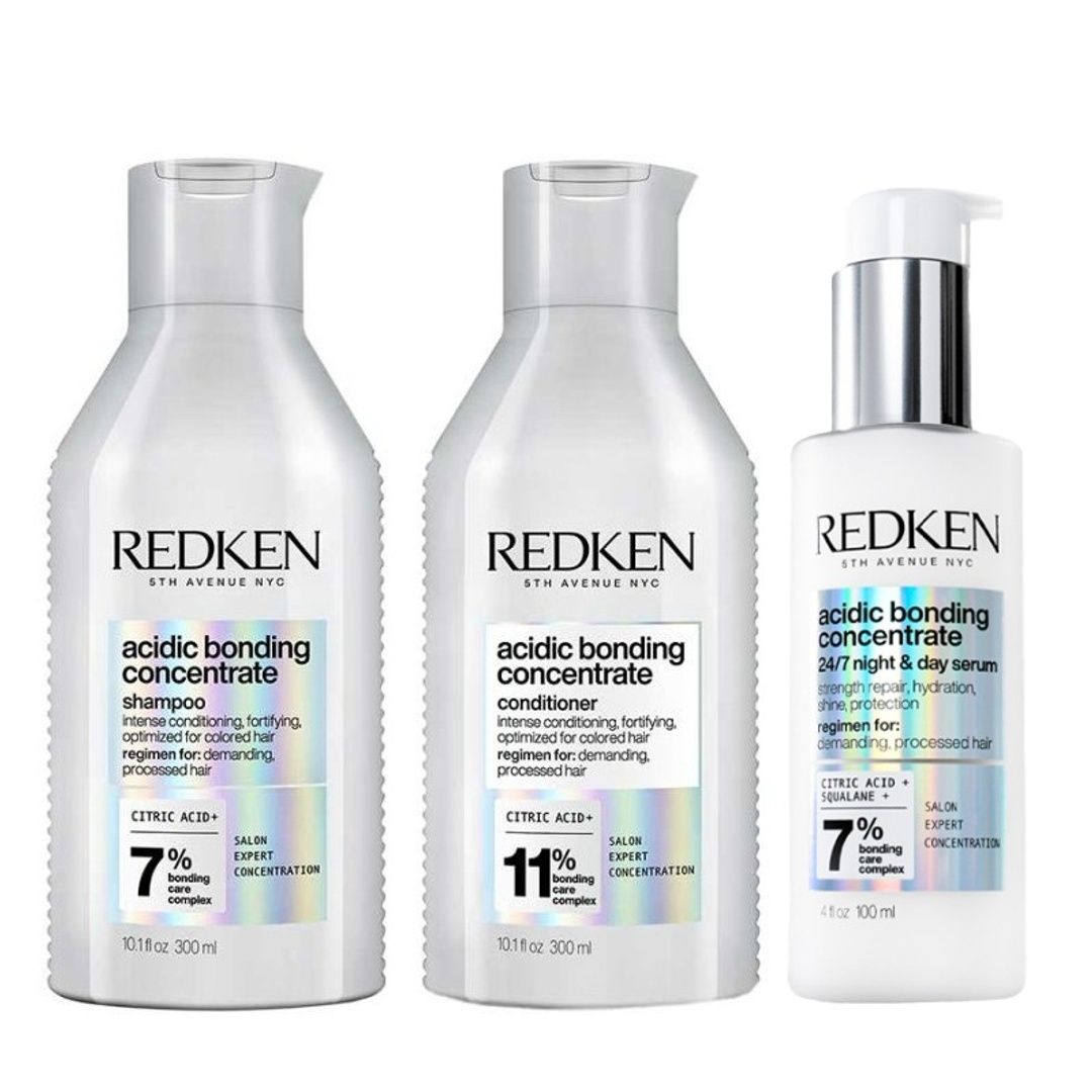 Acidic Bonding Concentrate Shampoo Conditioner Serum