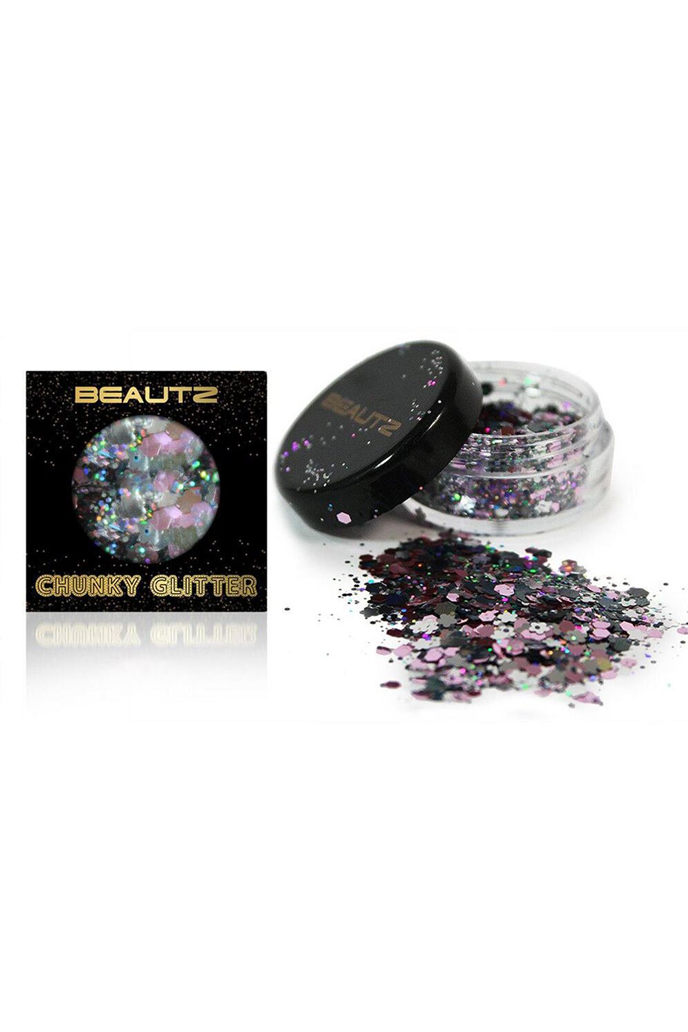 ''Glitter' Available in 5 Varieties 10ml pot