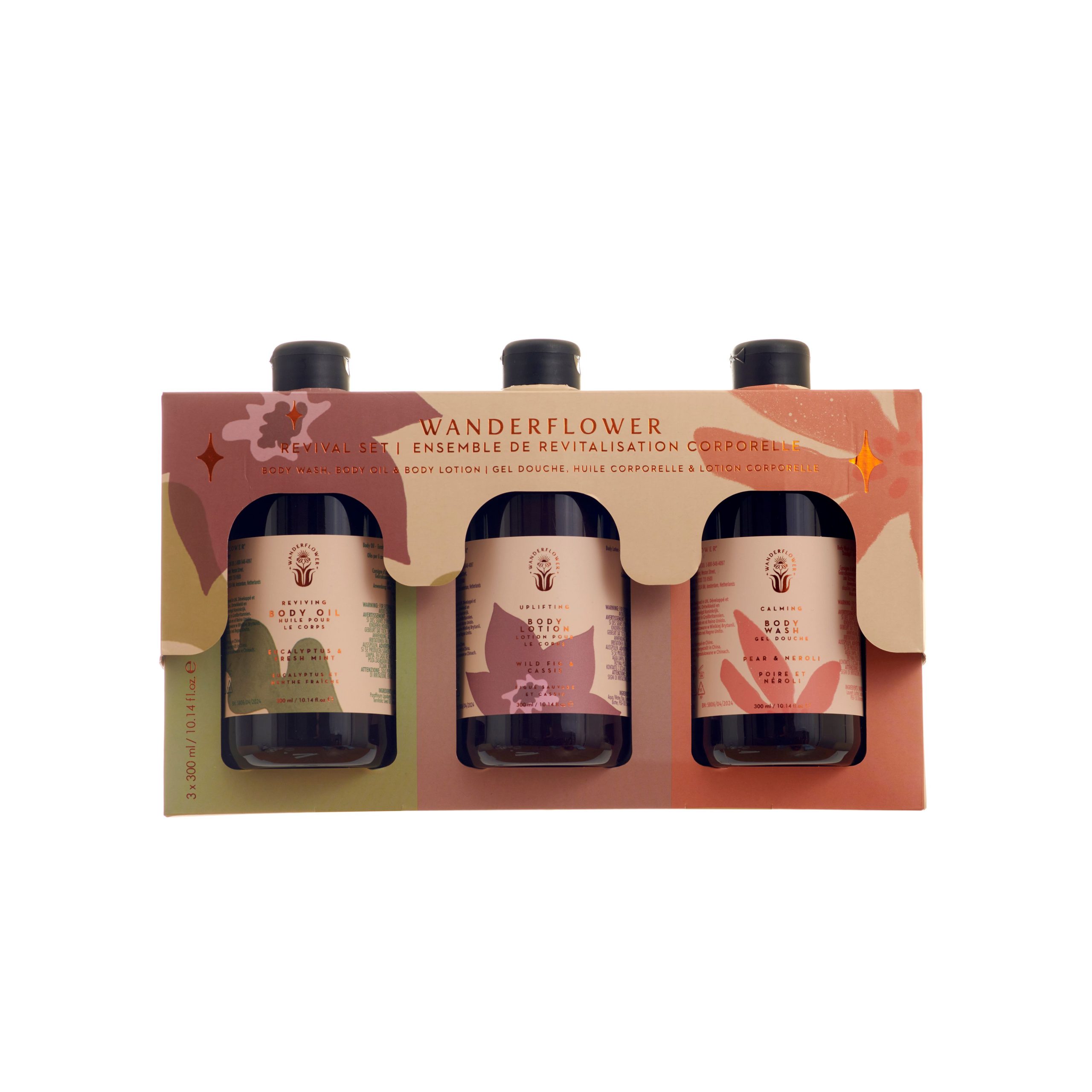 Revival Gift Set - Body Wash, Body Oil & Body Lotion