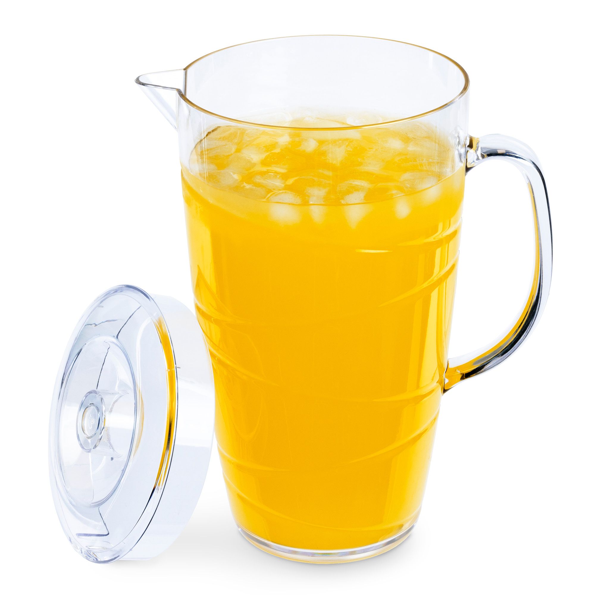 2L Swirl Design Pitcher Jug with Lid