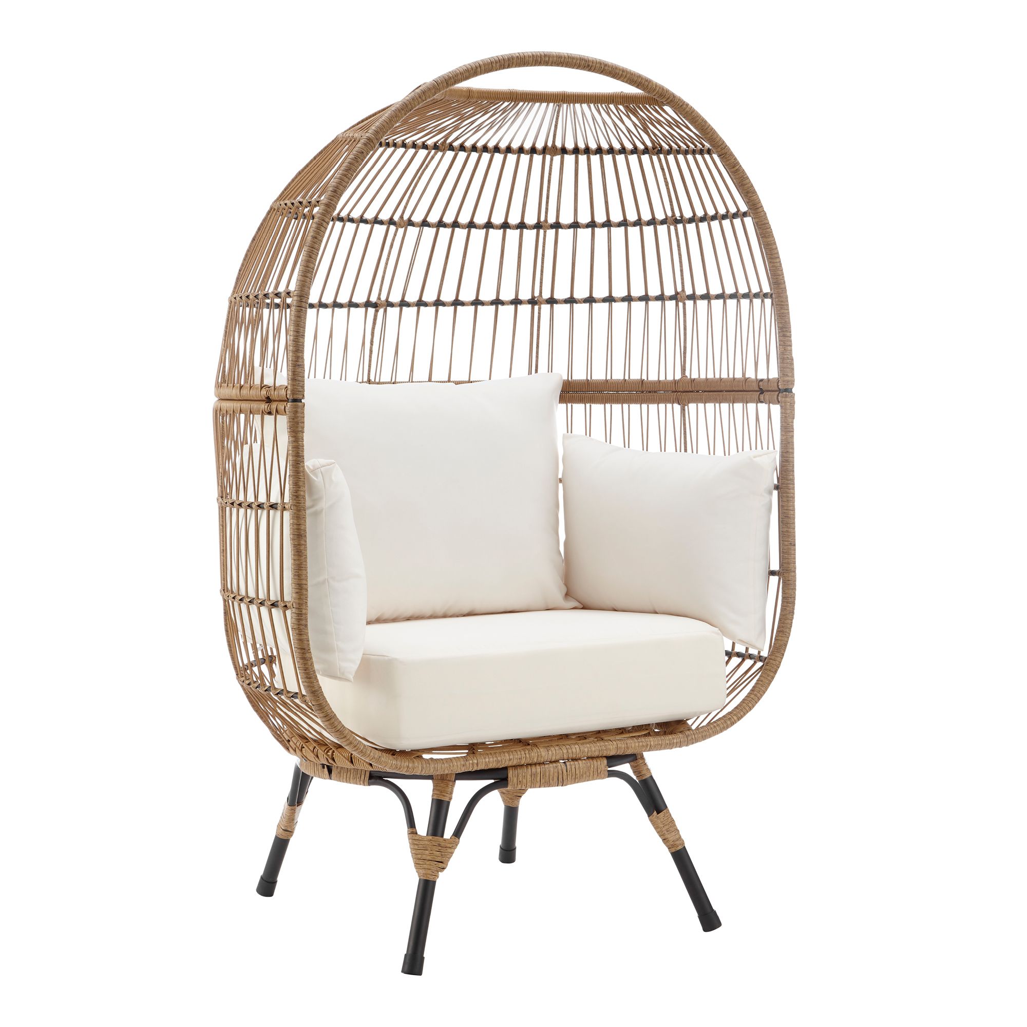 Luxury Rattan Cocoon Egg Chair