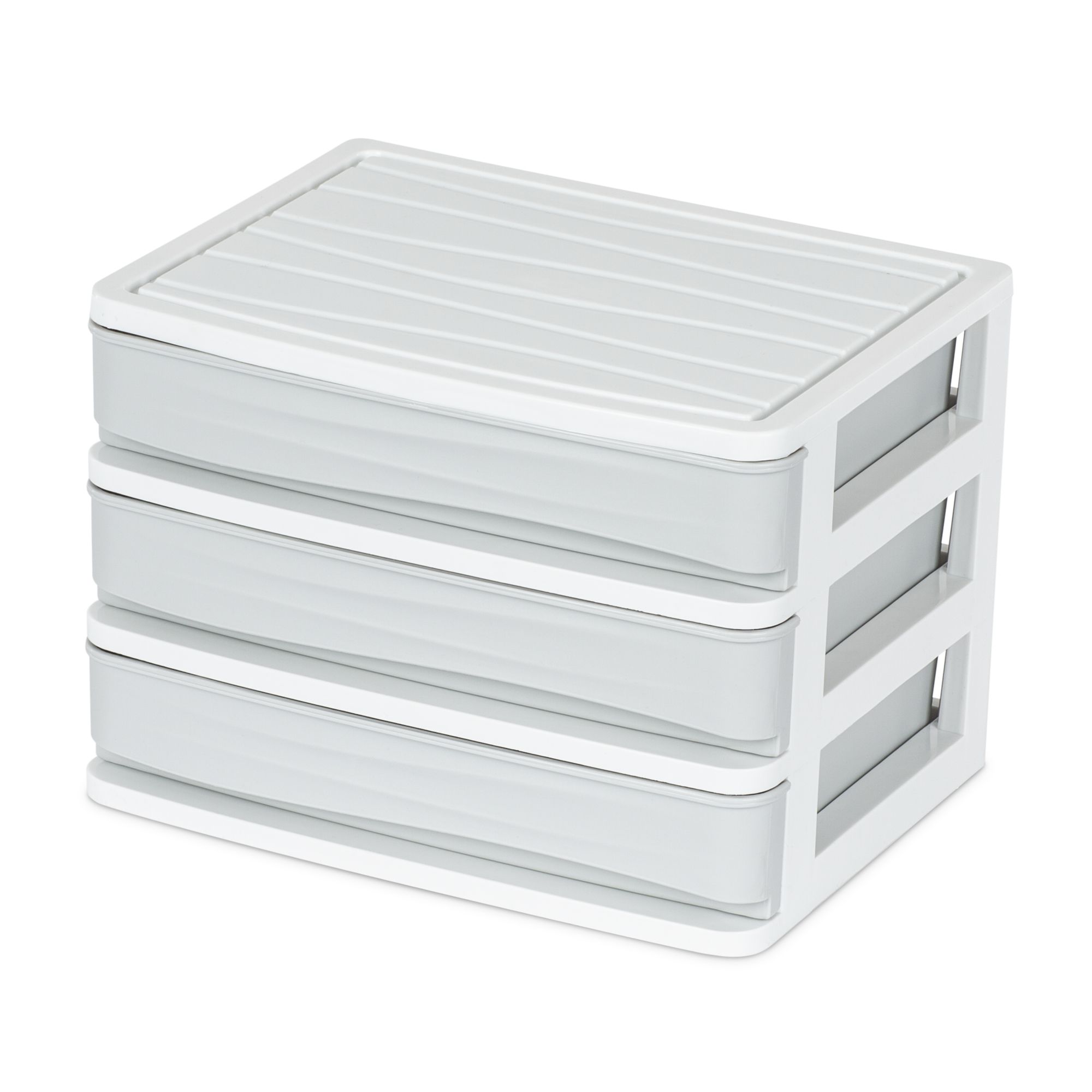 3-Drawer Compact Desktop Organiser