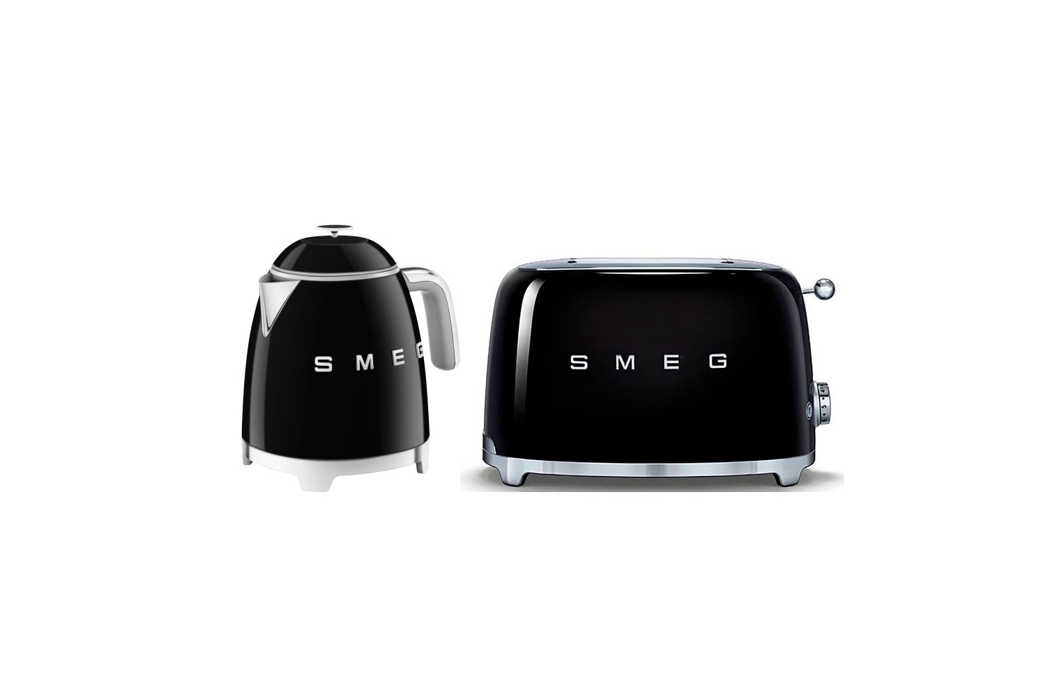 0.8L Kettle & 2 Slice Toaster Twin Pack