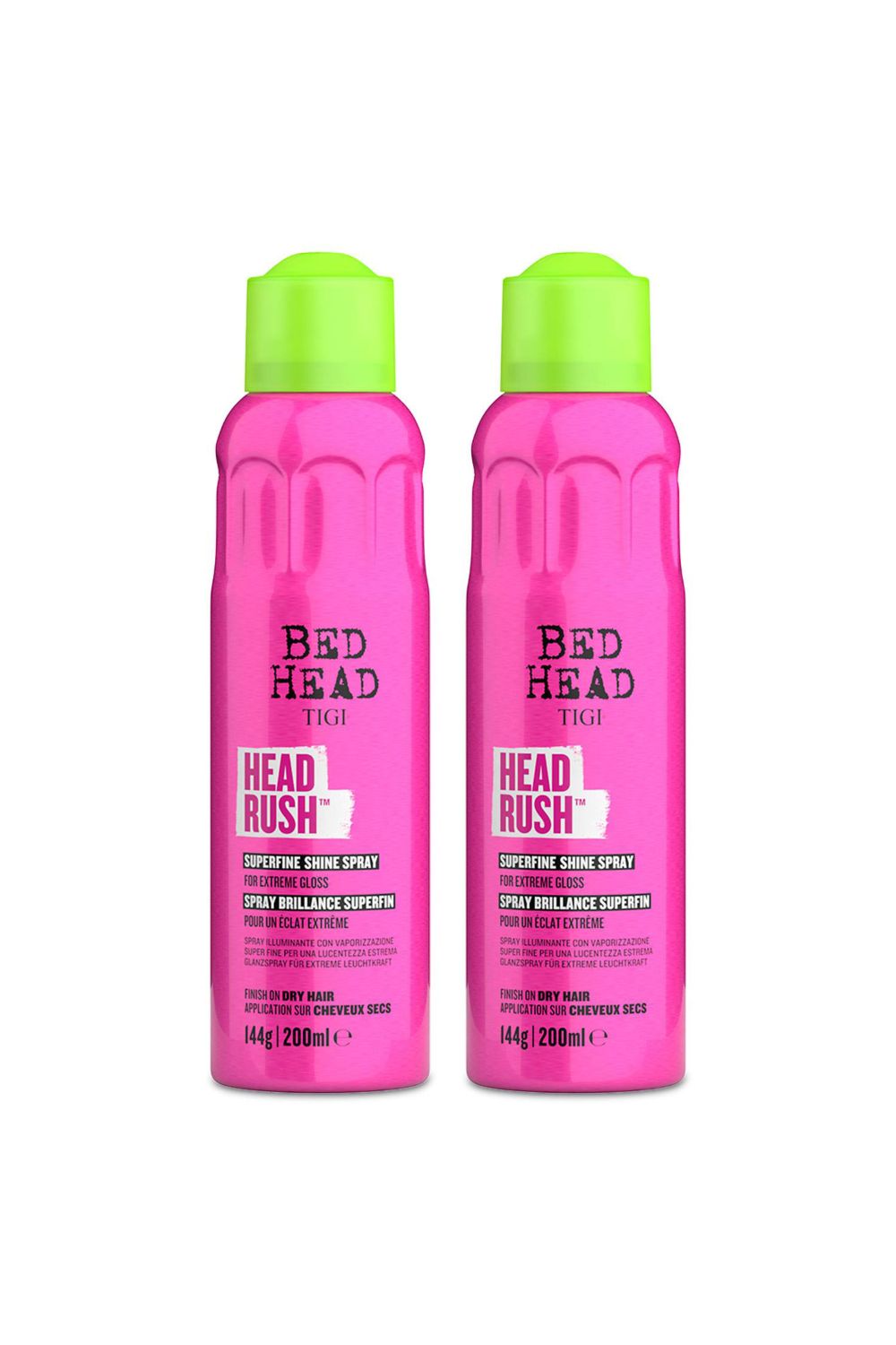 Headrush 'Hair Spray' for Smooth & Shiny Hair, 200 ml, 2pk