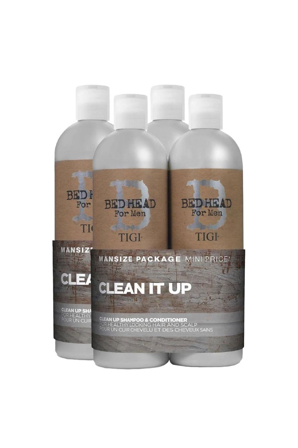 Clean It Up 'Shampoo & Conditioner' for Men Duo 750ml 2pk