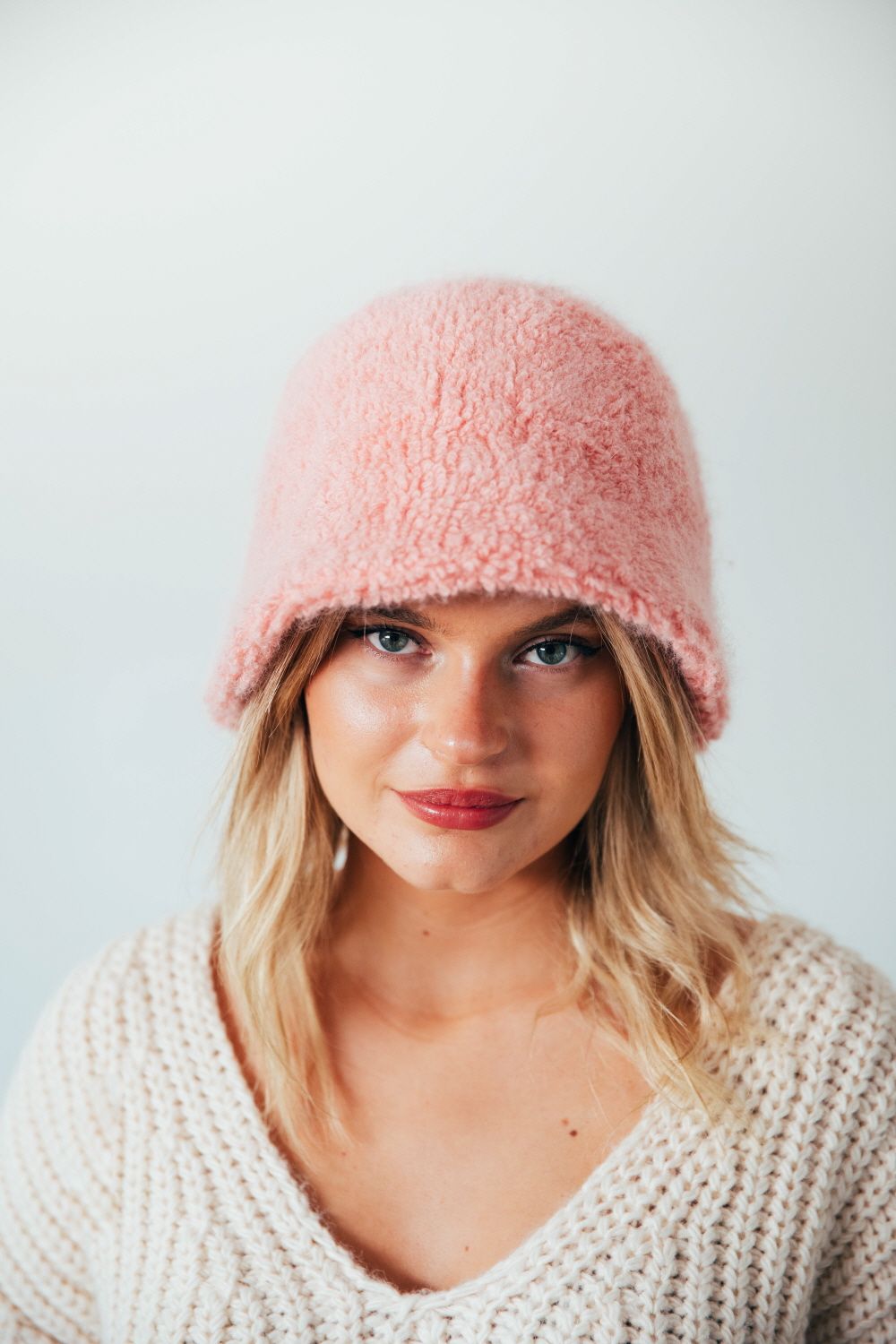 Soft Bucket Hat in Pink