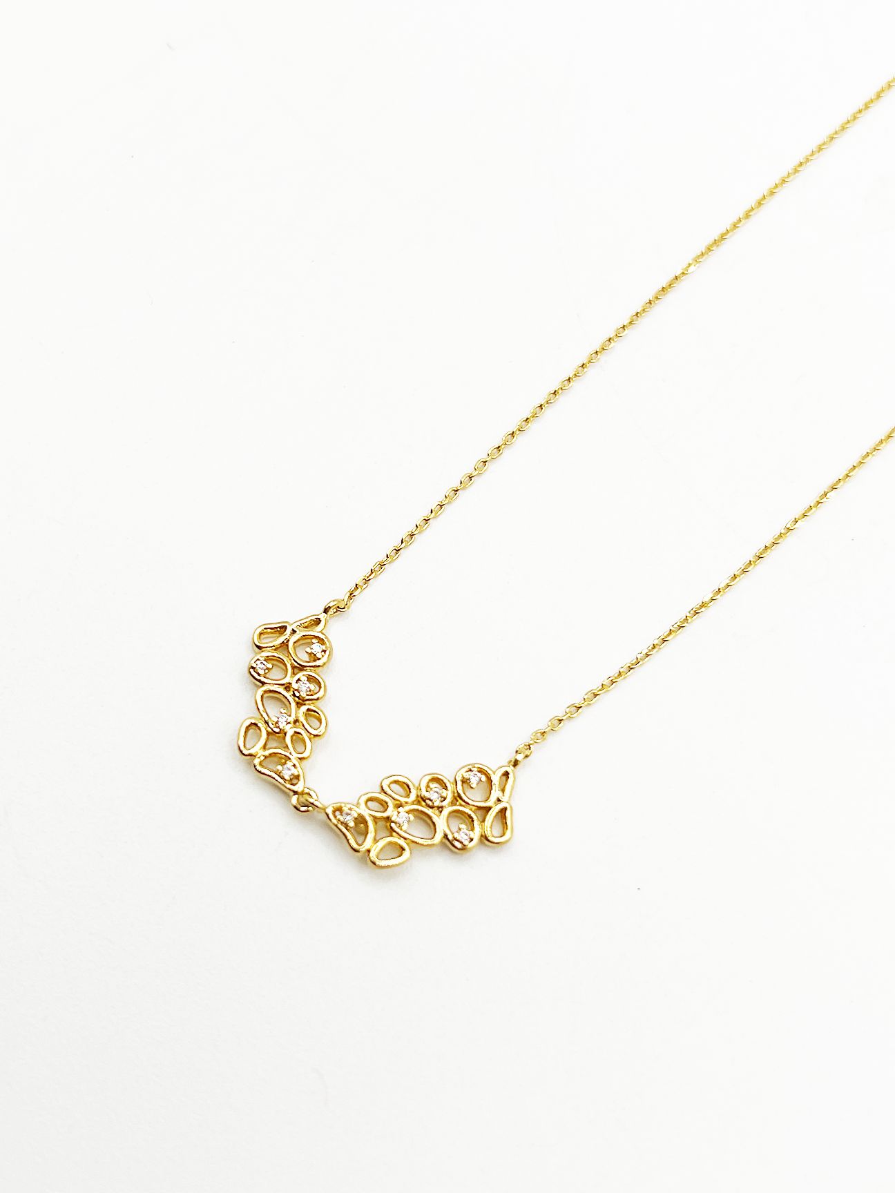 Double Collar Necklace in Gold