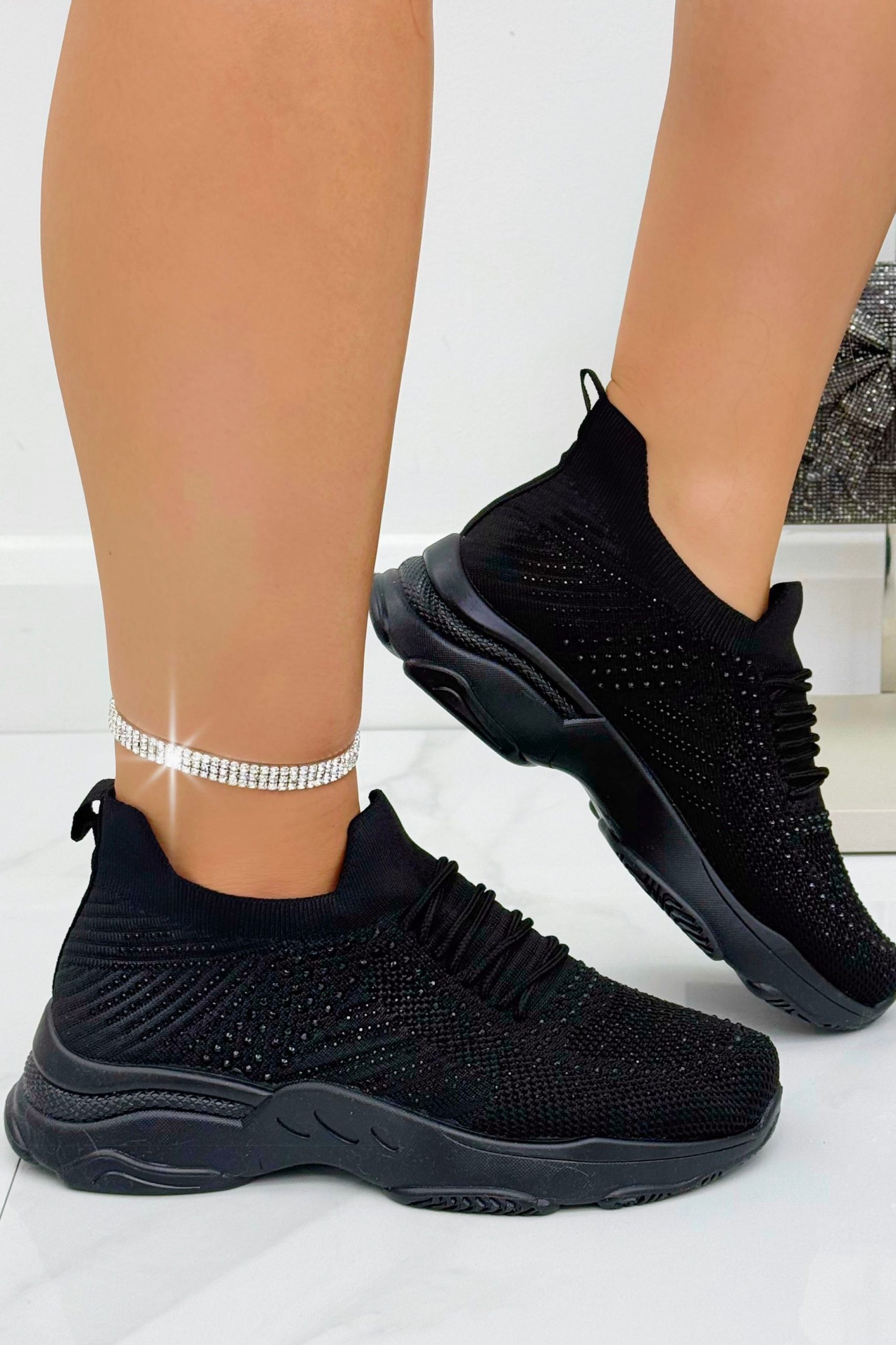 Crystal Comfort Flexi Trainers