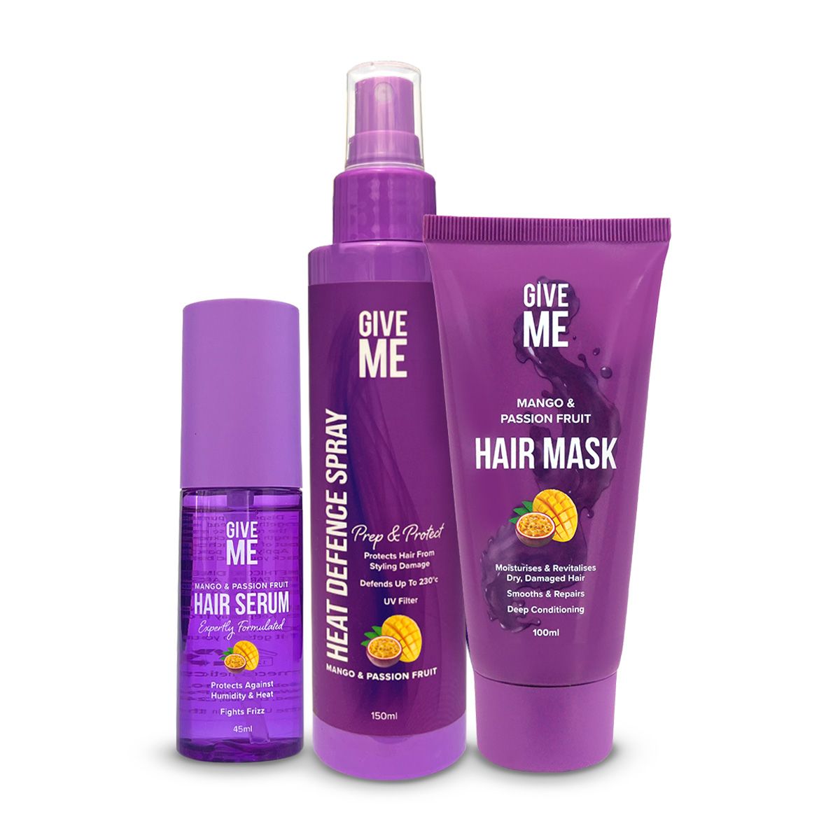 Hair Prep & Protect Gift Set - Mango & Passion Fruit
