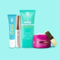 Purely You Skincare Set - Moisturiser Lip Repair & Lash Serum