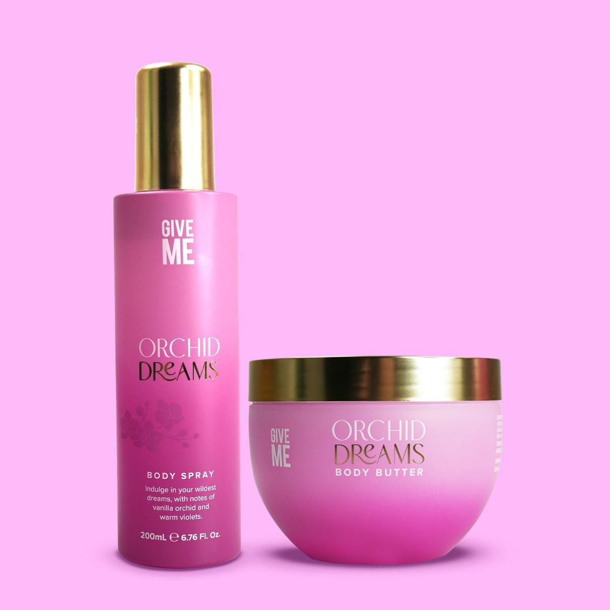 Body Spray & Body Butter Gift Set - Orchid Dreams