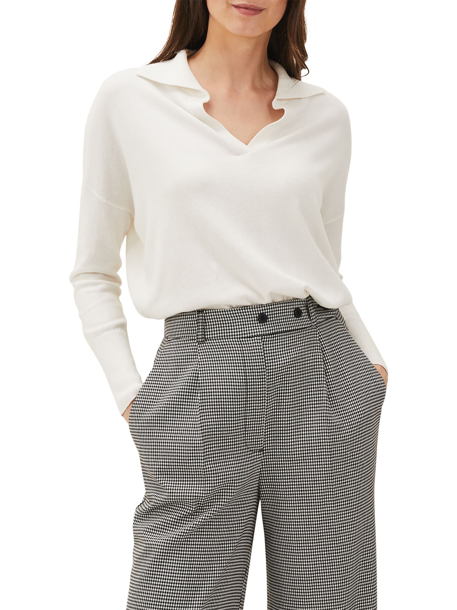 Eliena Polo Collar Knit Jumper