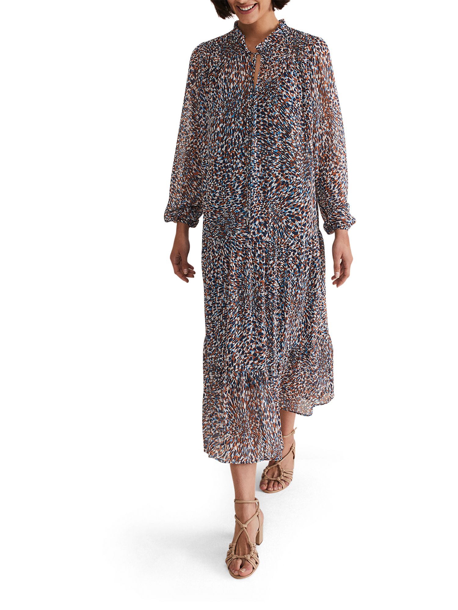 Penele Chiffon Midi Dress