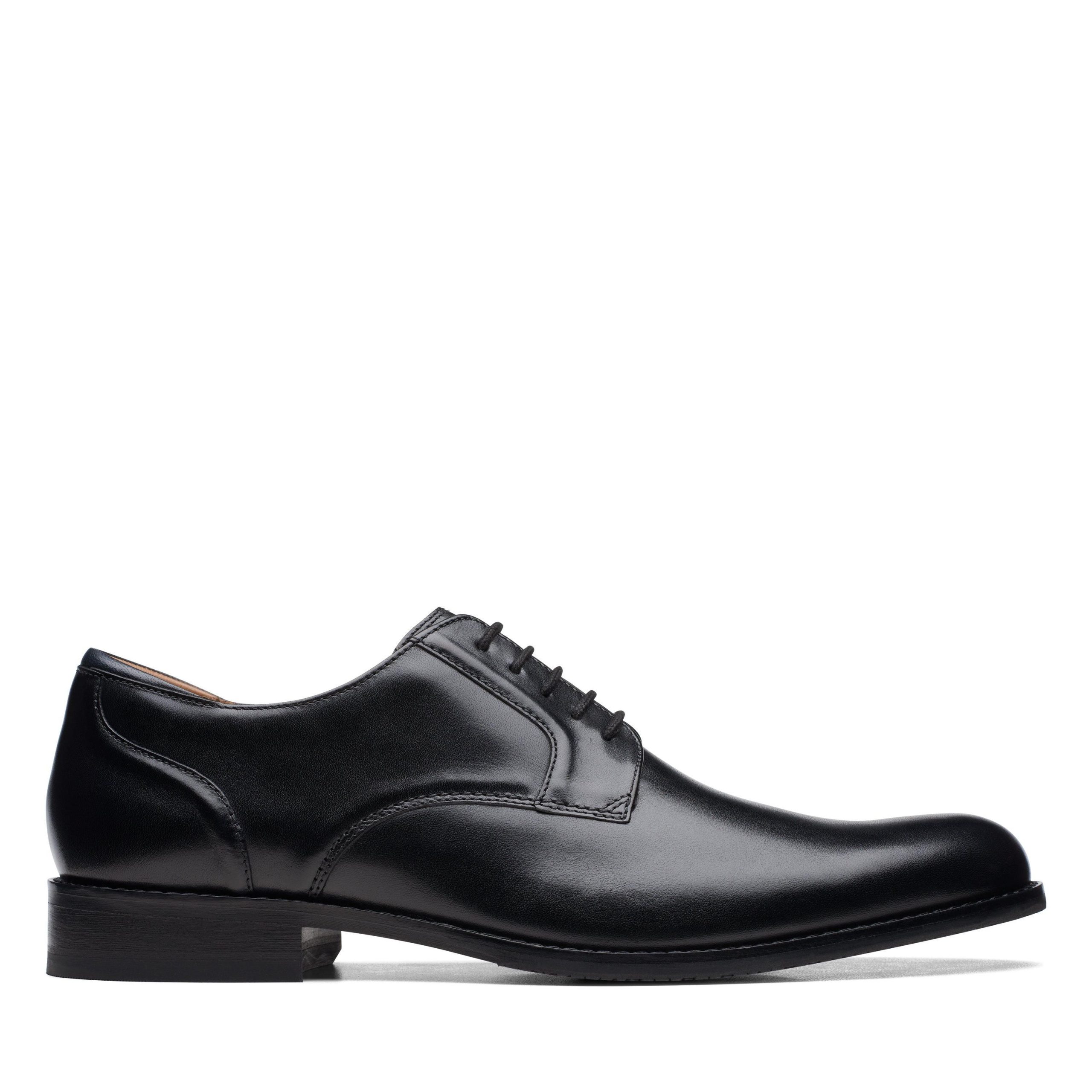 Craft Arlo Lace Black Leather Oxford Shoes