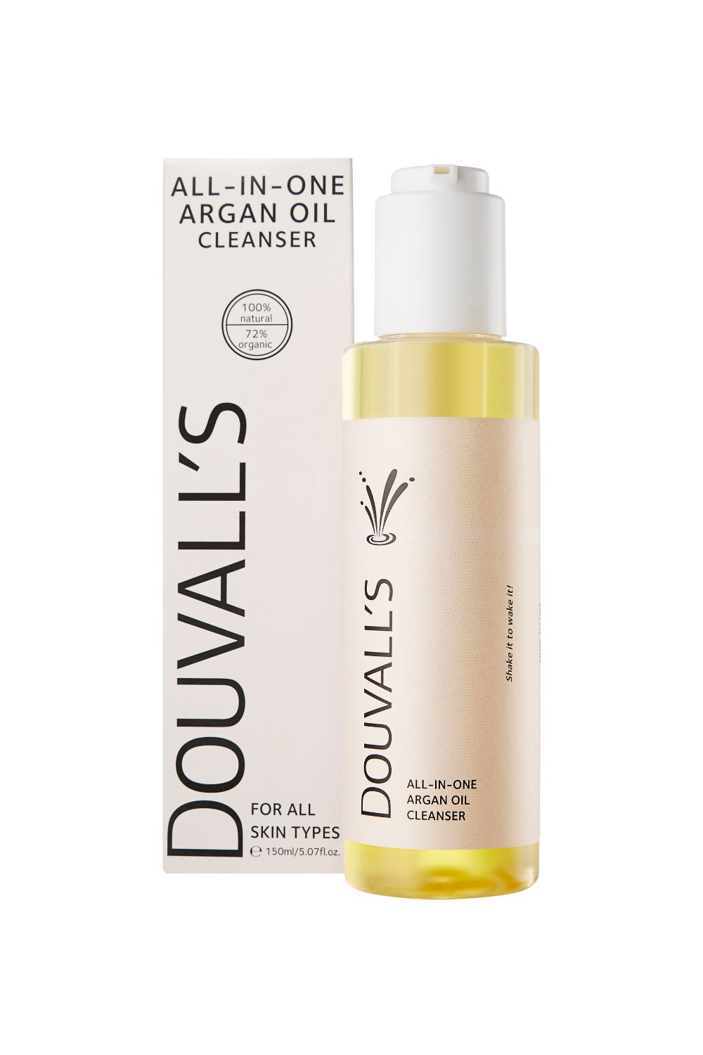 Douvall's Argan Oil Cleanser 150ml - Deep Cleansing Makeup Remover