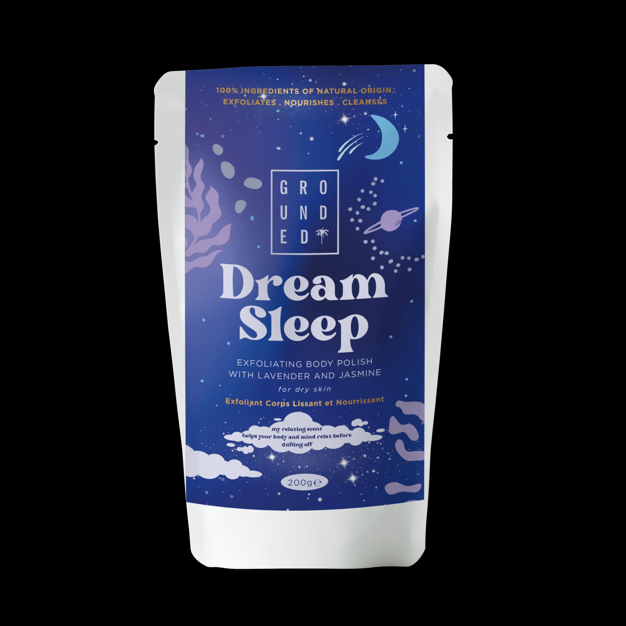 Dream Sleep Calming Body Scrub with Jasmine and Lavender